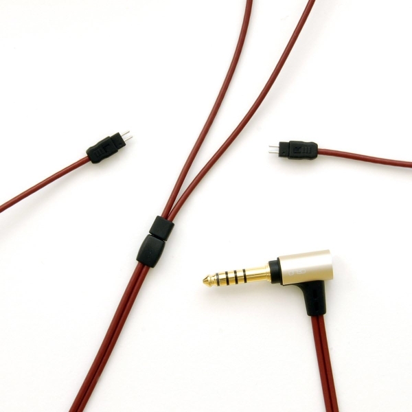 Earphone Cables Terminal 1.2m for exclusive use of onso iect_03_bl4c 4.4mm balance (5 poles) ⇔ Earphone Cable