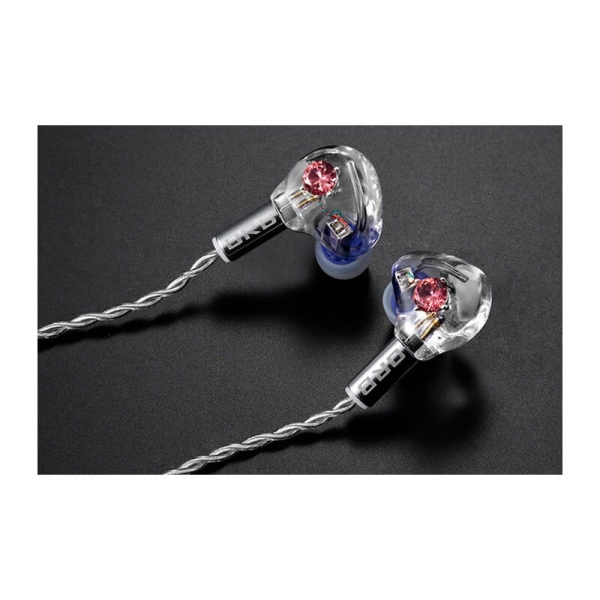 ORB CF-IEM avec CRESCENT VERT with Celestial force C4 Sakura Sapphire Earphone Headphone