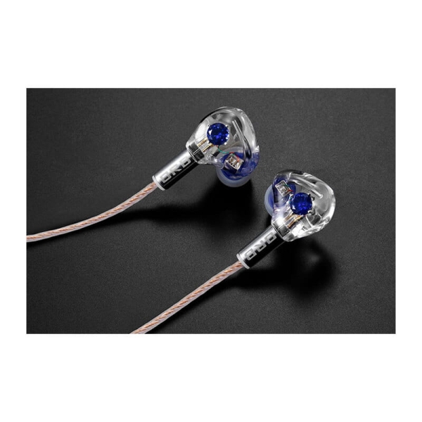 ORB CF-IEM avec CRESCENT VERT with Clear force Ultimate CL Sapphire Earphone Headphone