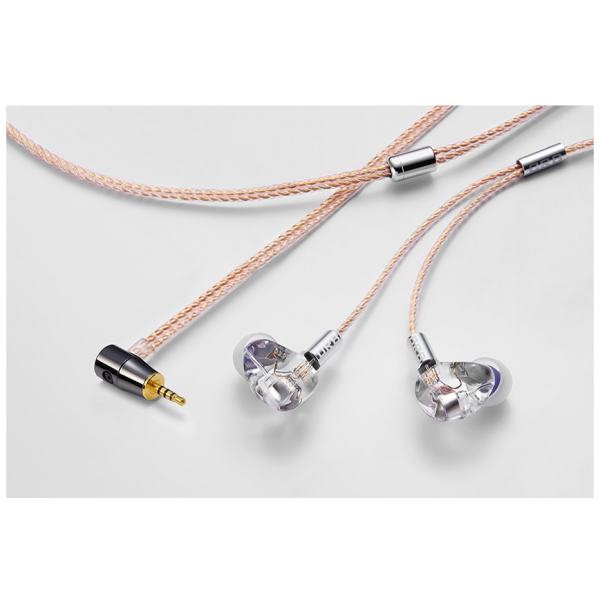 ORB CF-IEM with Clear force Ultimate CL 2.5φL Earphone Headphone