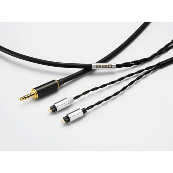 Earphone Cables ORB Dedicated Terminal 1.2m Clear force Custom IEM 2pin 3.5φ4pole mini-plug (4 poles) ⇔ Earphone Cable