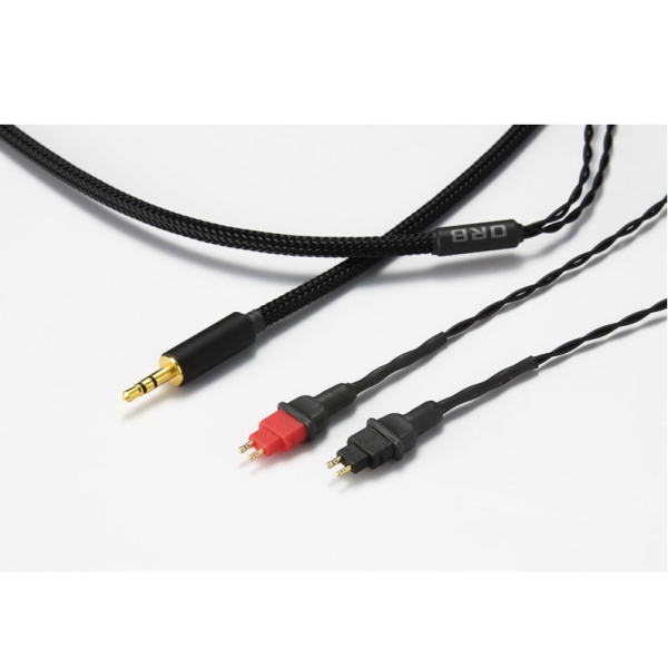 Earphone Cables ORB Dedicated Terminal 1.2m Clear force HD650 3.5 φ mini-plug ⇔ Earphone Cable