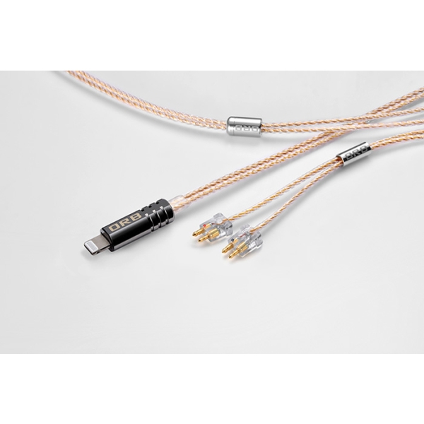 Earphone Cables ORB Dedicated Terminal 1.2m Clear force Ultimate CL FitEar Lightning Lightning ⇔ Earphone Cable