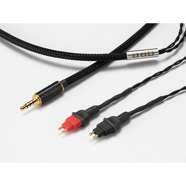 Earphone Cables Terminal 2.5m for exclusive use of ORB Clear force HD650 3.5φ4pole mini-plug (4 poles) ⇔ Earphone Cable