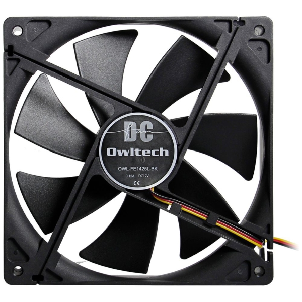 Case Fan Owltech OWL-FE1425L-BK Black