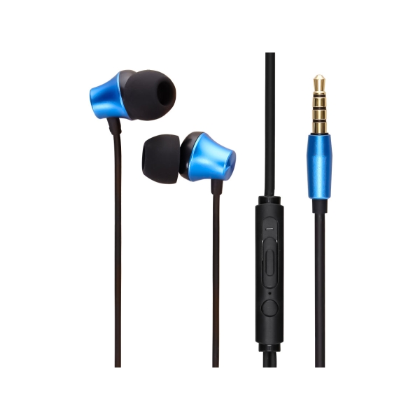 Owltech EA-SCJU1-EMBL blue Earphone Headphone