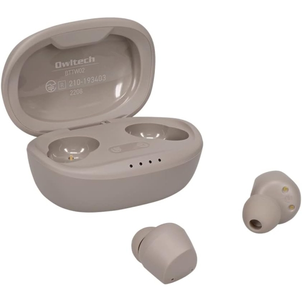 Owltech OWL-BTTW02-GY latte graige Earphone Headphone