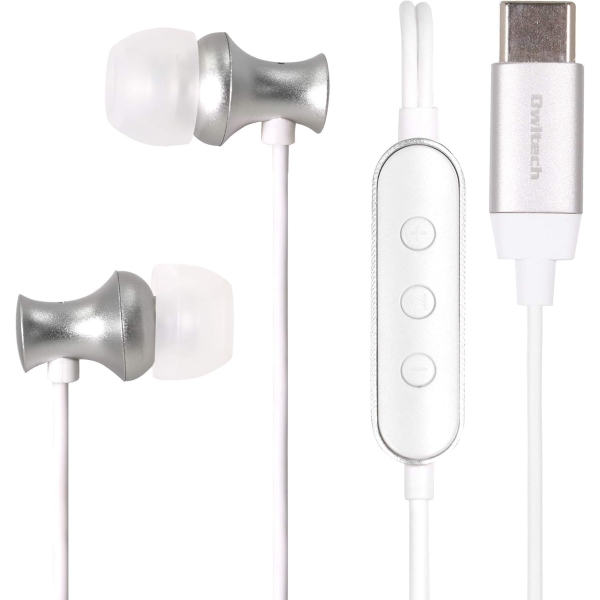 Owltech OWL-EPC01-SI silver Earphone Headphone