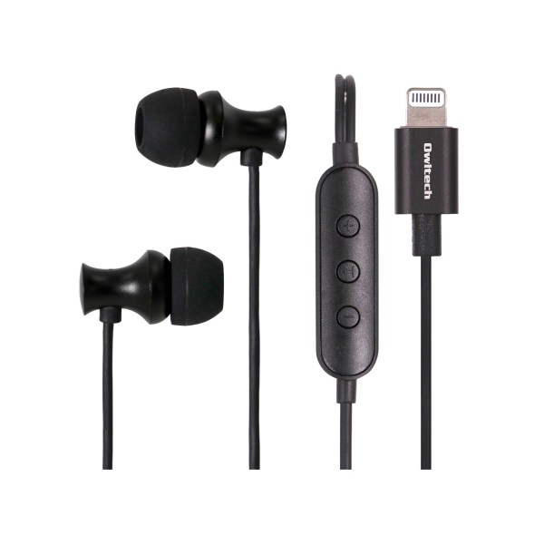 Owltech OWL-EPLT01-SBK black Earphone Headphone