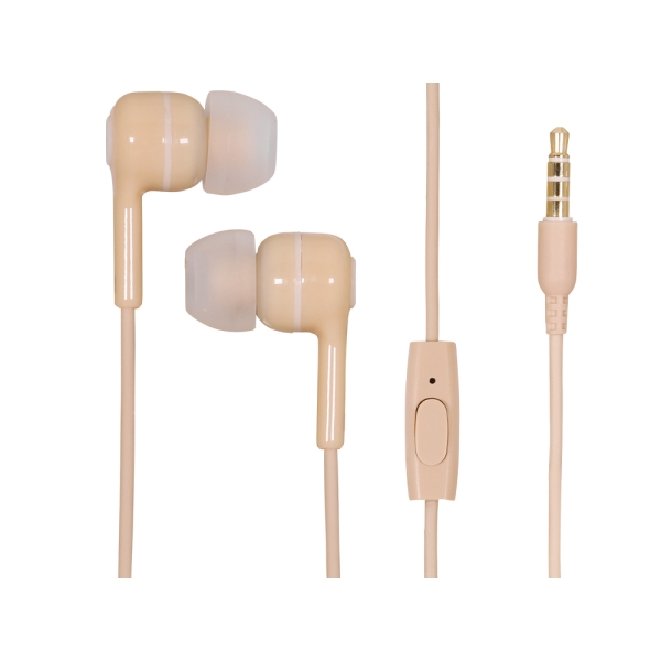 Owltech OWL-EPMC02-PO pale orange Earphone Headphone