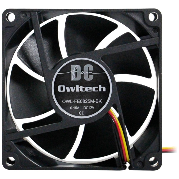 Case Fan Owltech OWL-FE0825M-BK black