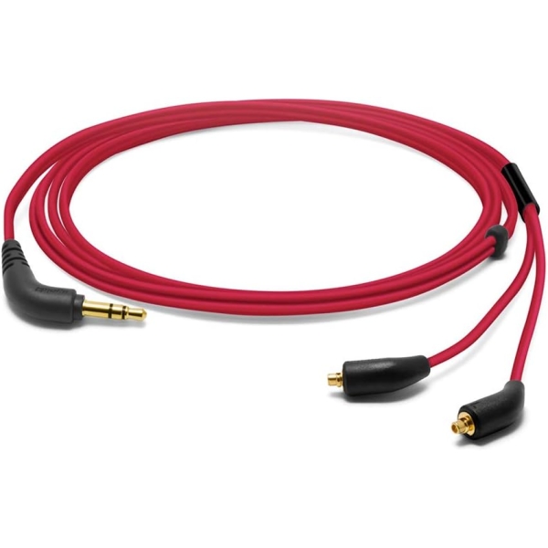 Earphone Cables AS ONE HPC-MXs mini-plug ⇔ MMCX Red 1.2m Earphone Cable