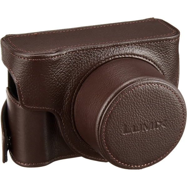 Camera Case Panasonic DMW-CLX100-T brown Camera Case