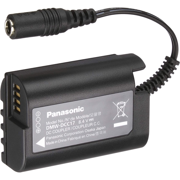 Camera DC Coupler Panasonic DMW-DCC17 DC Coupler