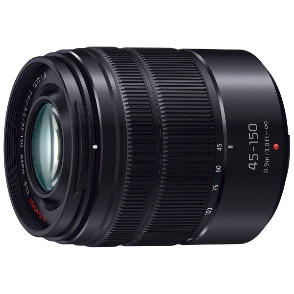 Lens Panasonic LUMIX G VARIO 45-150mm/F4.0-5.6 ASPH./MEGA O.I.S. H-FS45150-KA Black Camera Lense