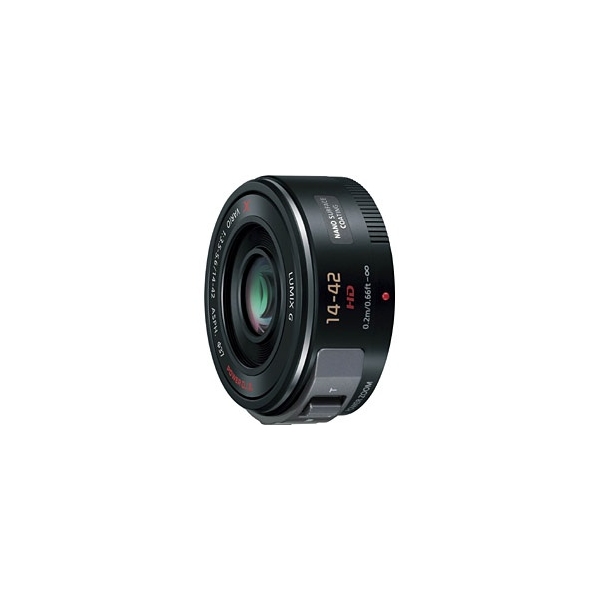 Camera Lens Panasonic LUMIX G X VARIO PZ 14-42mm/F3.5-5.6 ASPH./ POWER O.I.S. H-PS14042-K Black Lense