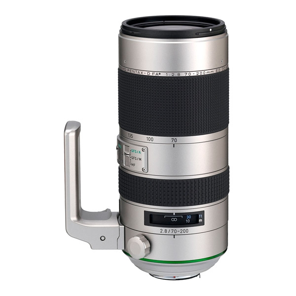 Camera Lens Pentax HD PENTAX-D FA ★ 70-200mmF2.8ED DC AW Silver Edition Lense