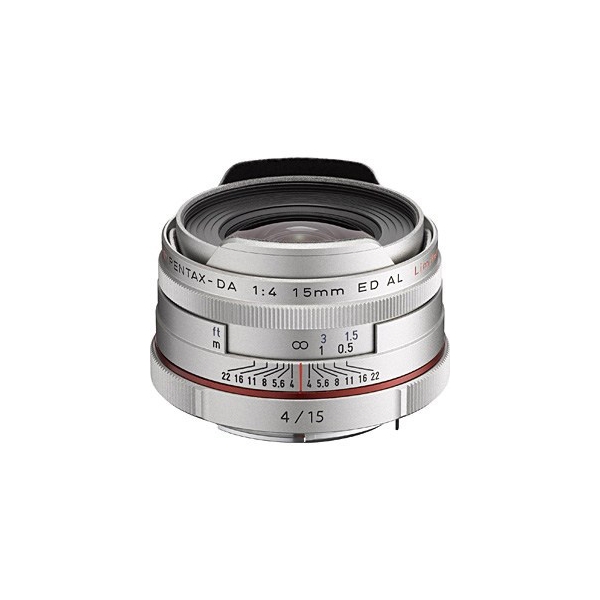 Camera Lens Pentax HD PENTAX-DA 15mmF4ED AL Limited silver Lense