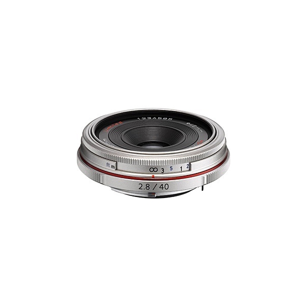 Camera Lens Pentax HD PENTAX-DA 40mmF2.8 Limited Silver Lense