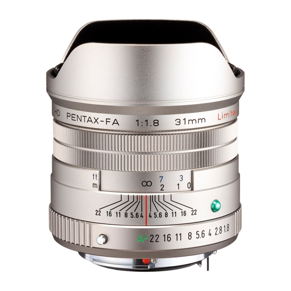 Camera Lens Pentax HD PENTAX-FA 31mmF1.8 Limited Silver Lense