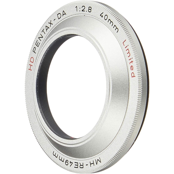 Pentax MHRE49 silver Camera Lens Hood