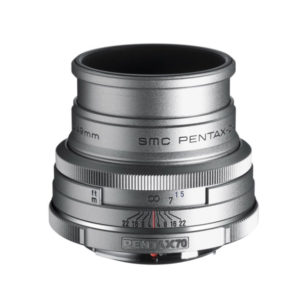 Pentax smc PENTAX-DA 70mmF2.4 Limited Silver Camera Lens