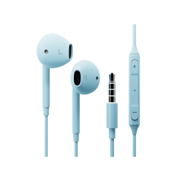 PGA Premium Style PG-SEIE1BL3 blue Earphone Headphone