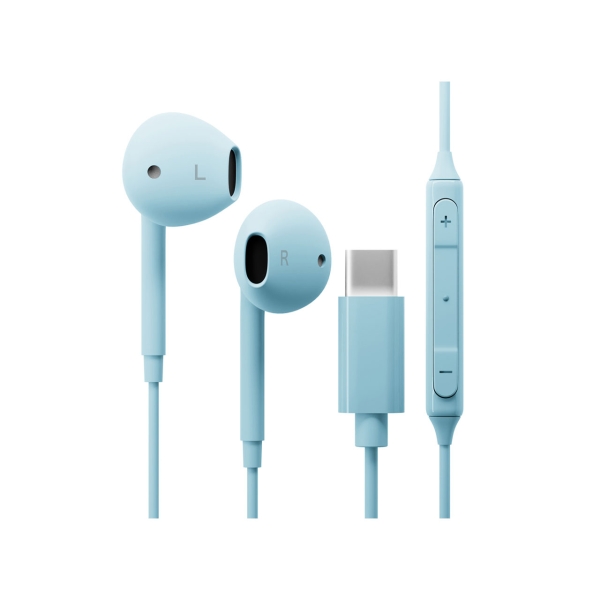 PGA Premium Style PG-SEIE2BL3 blue Earphone Headphone