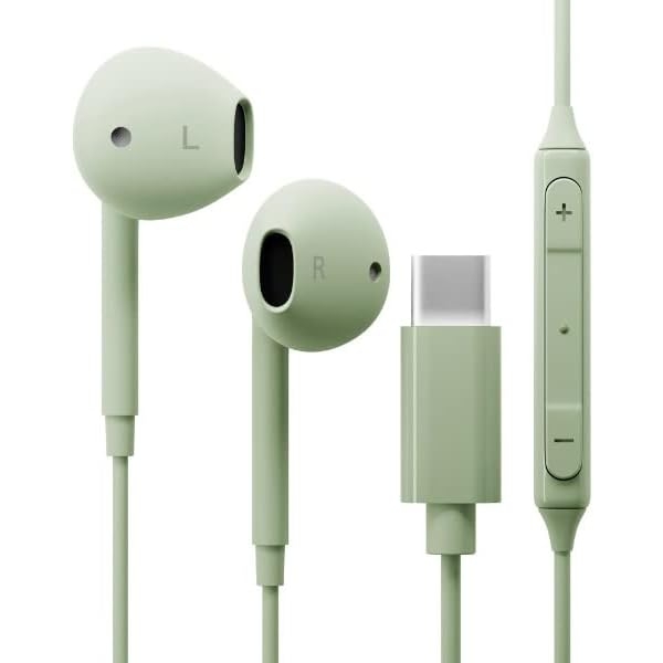 PGA Premium Style PG-SEIE2GR6 green Earphone Headphone Image 2