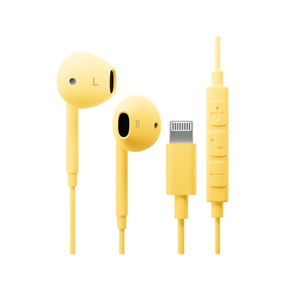 PGA Premium Style PG-SEIE3YE7 yellow Earphone Headphone