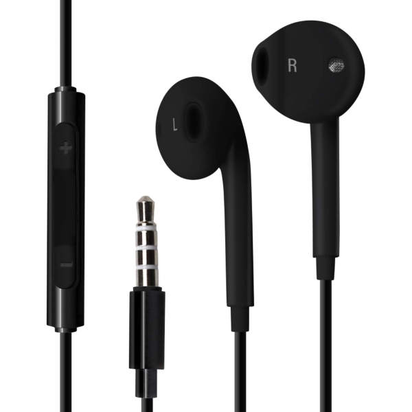 PGA Premium Style PG-SHE5BK1 black Earphone Headphone