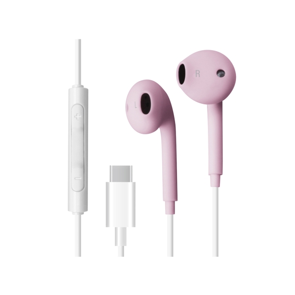 PGA Premium Style PG-SHE7PK3 pink Earphone Headphone