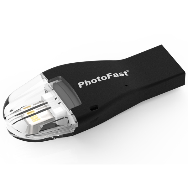 Card Reader PhotoFast 4K iReader S Lightning/USB microSD Black