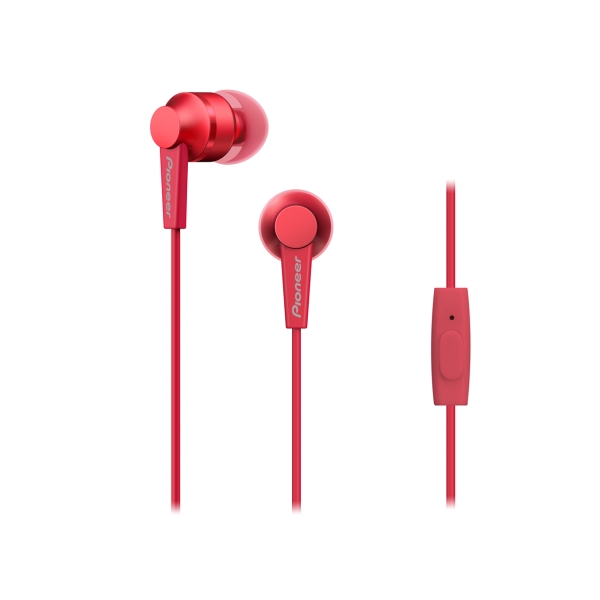 Pioneer SE-C3T(R) carmine red Earphone Headphone