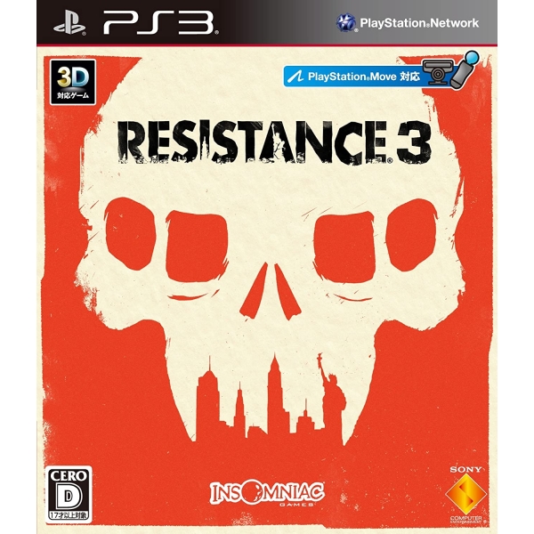 Playstation 3 Resistance 3 PS3 Game