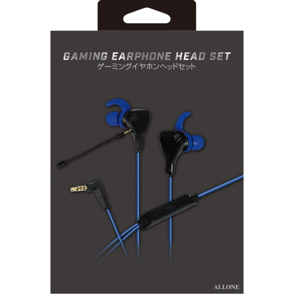 Arone Gaming Earphone Headset ALG-GEHSBL [Blue]