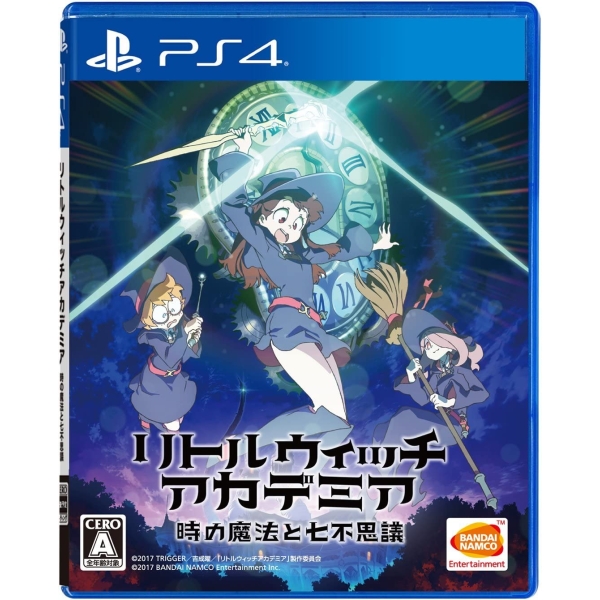 Playstation 4 BANDAI NAMCO Entertainment Little Witch Academia The Magic of Time and the Seven Wonders Regular Edition PS4 Game