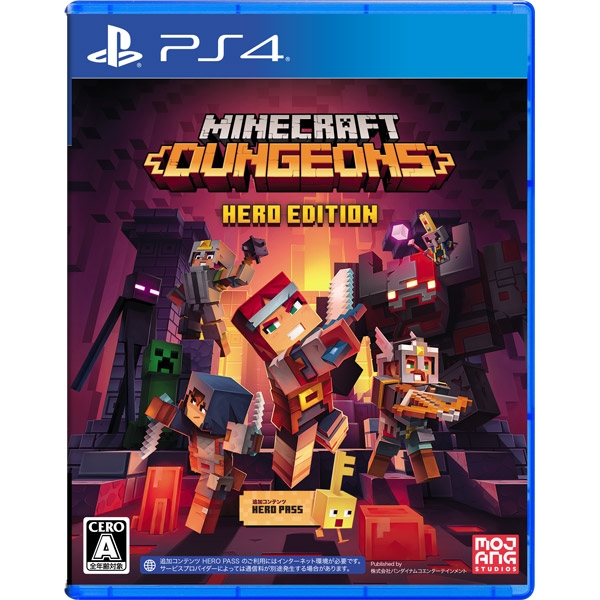 Playstation 4 Minecraft Dungeons [Hero Edition] PS4 Game