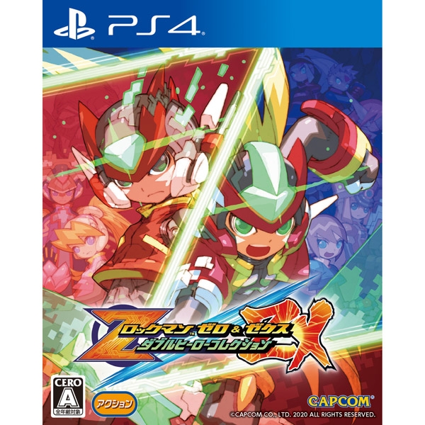 Playstation 4 Rockman Zero & ZX Double Hero Collection PS4 Game