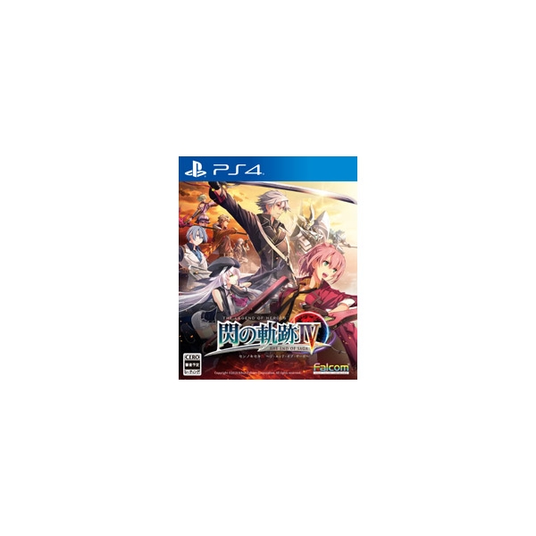 Playstation 4 Falcom Legend of Heroes IV - The End of Saga - Standard Edition PS4 PS4 Game