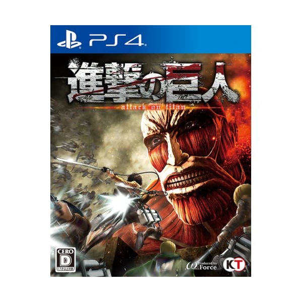 Playstation 4 Koei Tecmo Games Attack on Titan Standard Edition PS4 PS4 Game