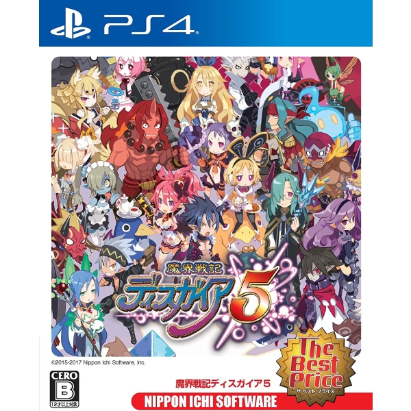 Playstation 4 Makai Senki Disgaea 5 (The Best Price) PS4 Game