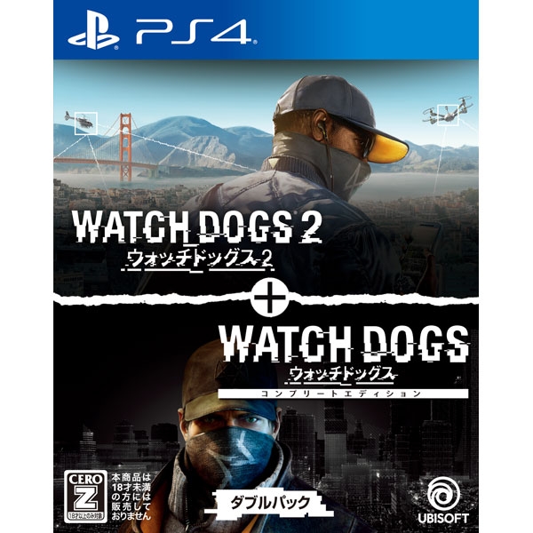 Playstation 4 Watch Dogs 1 + 2 Double Pack PS4 Game