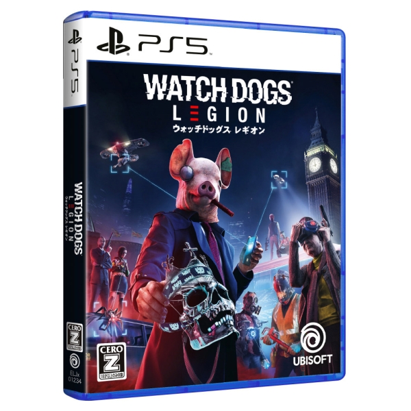 Playstation 5 Ubisoft Watch Dogs Legion Japanese Version PS5