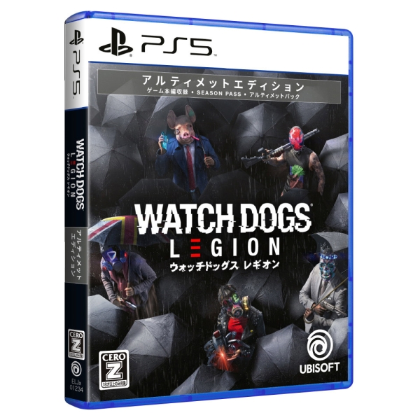 Playstation 5 Ubisoft Watch Dogs Legion [Ultimate Edition] Japanese Version PS5