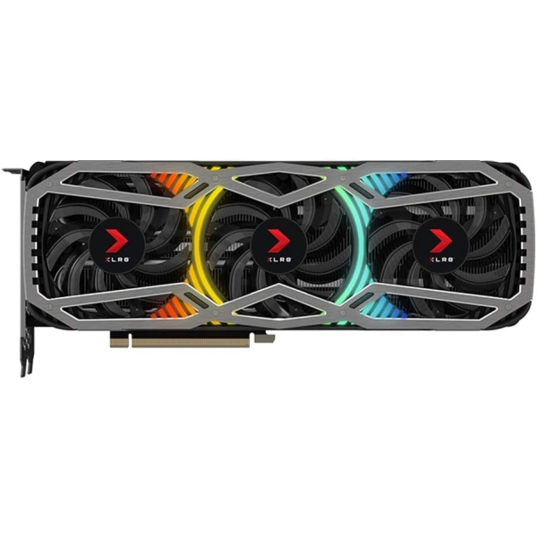 PNY GeForce RTX 3080 10GB XLR8 Gaming REVEL EPIC-X RGB triple fan VCG308010TFXPPB PCIExp 10GB Graphic Card