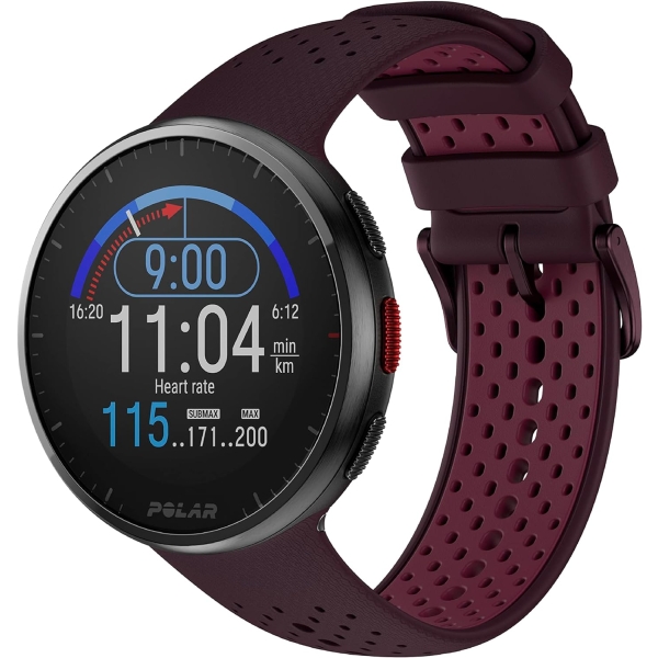 POLAR Pacer Pro Wine Red Smart Watch