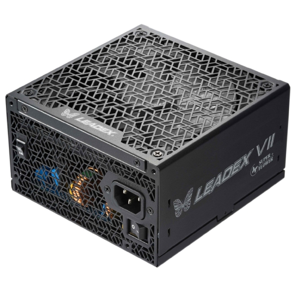 Power Supply SUPER FLOWER LEADEX VII GOLD 1300W SF-1300F14XG BK black Computers Computer Components