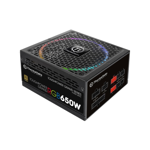 Power Supply Thermaltake Toughpower Grand RGB 650W Gold PS-TPG-0650FPCGJP-R Black