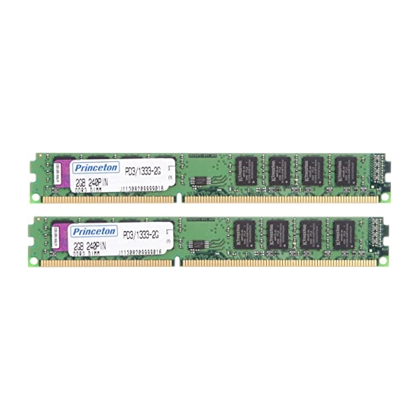 Memory Princeton PDD3/1333-2GX2 DDR3 PC3-10600 2GB 2-Disc